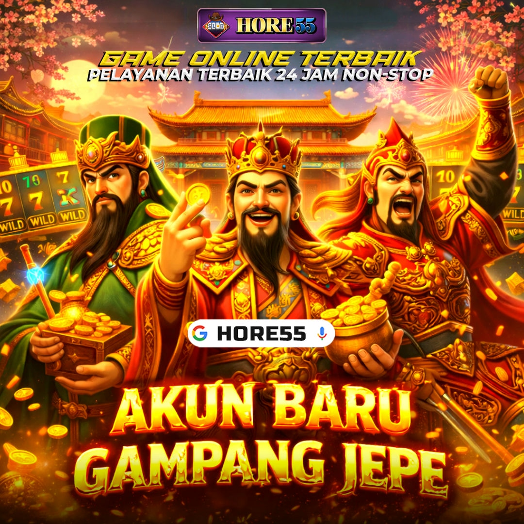 Banner HORE55 akun baru